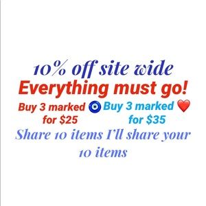 GO GO GO !!!! EVERYTHING MUST GO